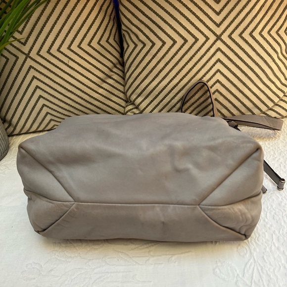 Michael Kors Gray Drawstring Crossbody/Shoulder Bag - Picture 9 of 13
